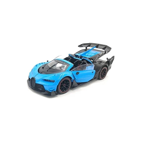  ماشین کنترلی بوگاتی آبی 1:12 Bugatti Style Blue RC Car-اسباب بازی